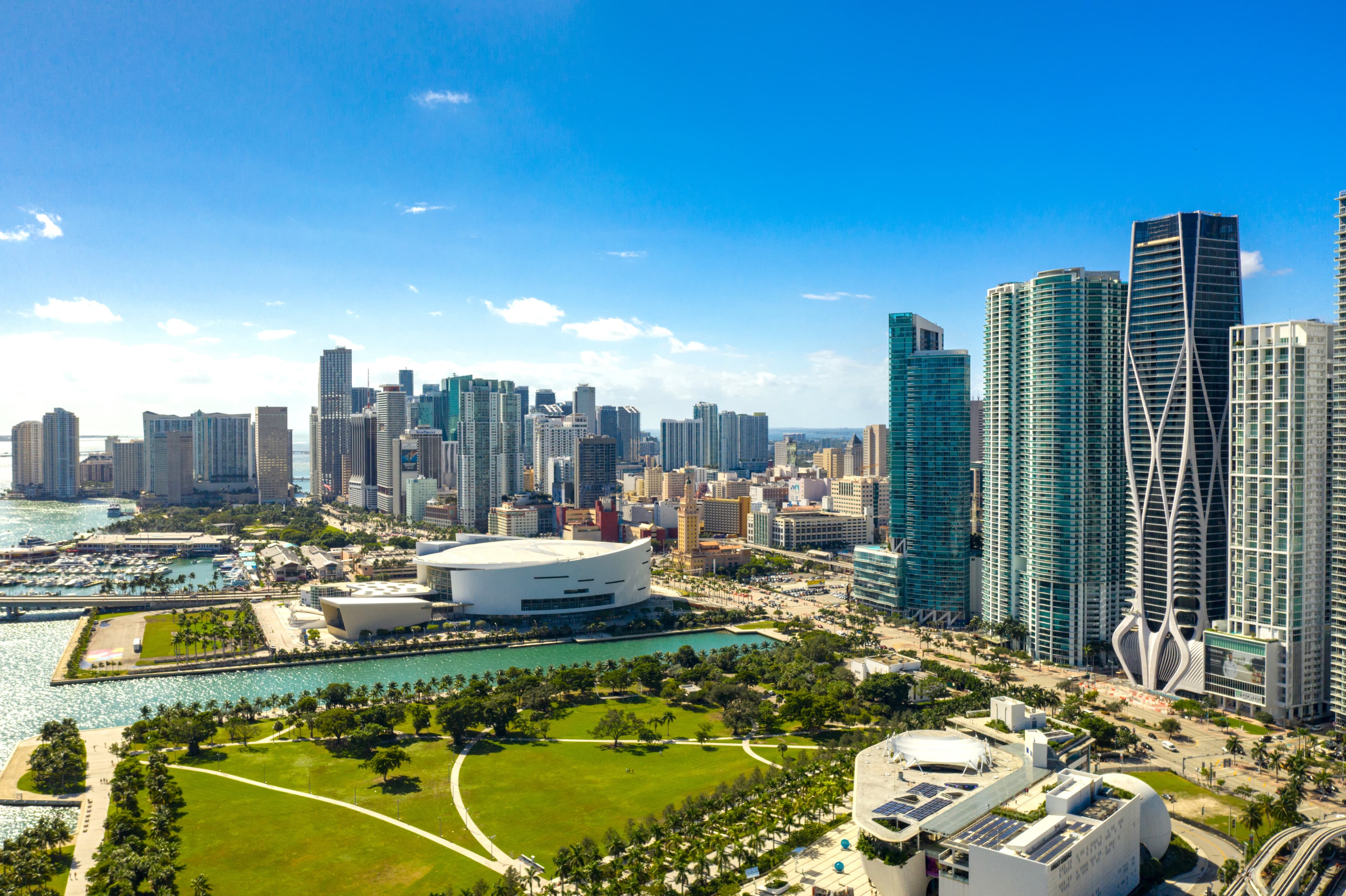 Downtown Miami area